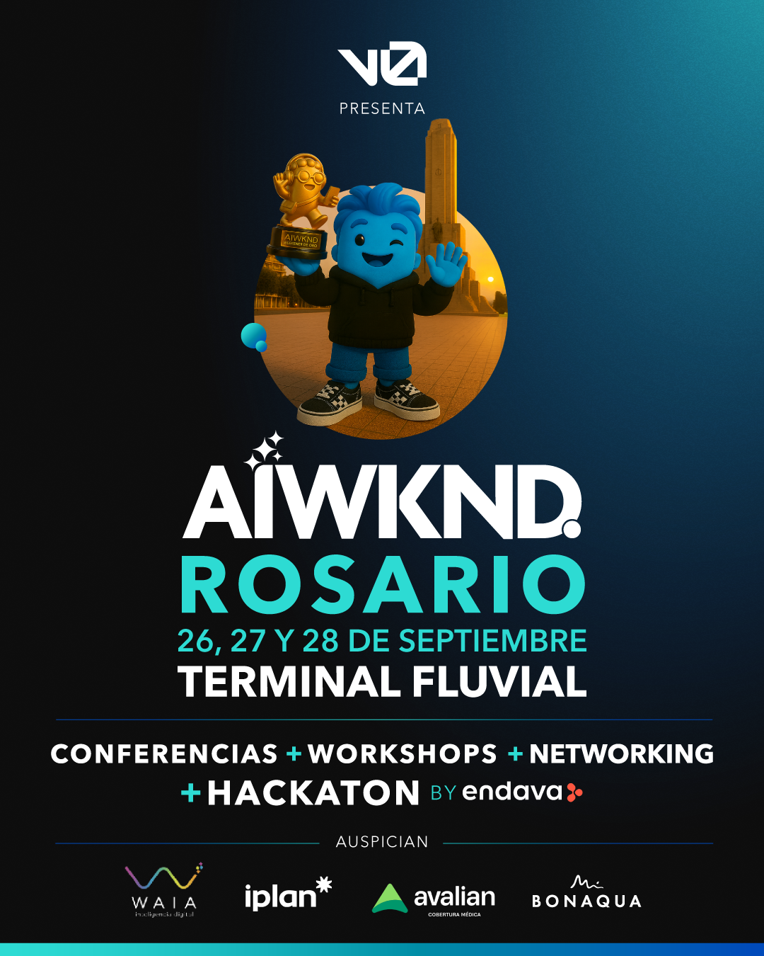 𝗟𝗹𝗲𝗴𝗮 𝗔𝗜 W𝗲𝗲𝗸𝗲𝗻𝗱 𝗥𝗼𝘀𝗮𝗿𝗶𝗼: el evento donde la creatividad, la tecnología y la inteligencia artificial entran en acción